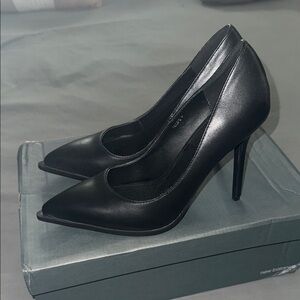 Classic Black Stiletto Heels